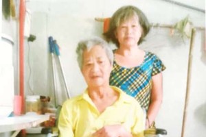 黃文俊-丁巧玲夫婦在溫情之家留宿。