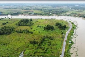 　　古芝縣一塊正招商引資的地段皮。該縣正多措並舉以 穩定房地產市場。