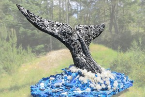 塑料藝術製品。