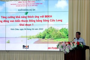 加強氣候變暖適應能力項目啟動