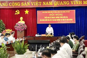 中央肅貪指委會視察平陽省