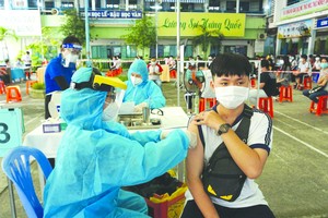 本市已為轄區民眾接種了近2100萬針新冠疫苗。