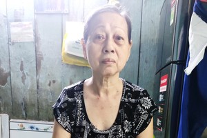 陳氏恩在講訴自己的病情。