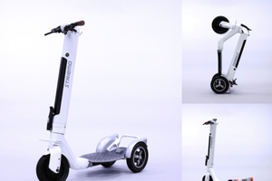 本田三輪電動滑板車最高時速25公里