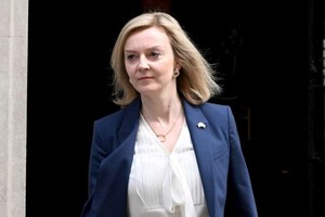 英國外交發展大臣特拉斯。圖源：互聯網