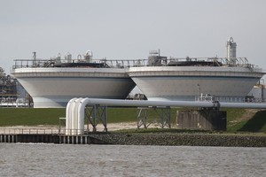 德國政府5日決議擴大進口液化天然氣（LNG）。 （歐新社）