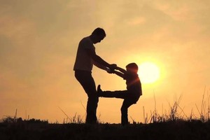 決不辜負爸爸之愛