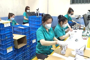 Hong Ik Vina有限責任公司工人從今年7月1日起獲上調區域基薪。