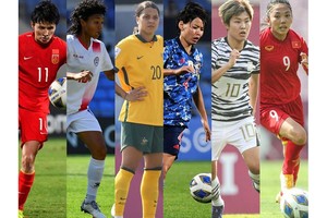 2023 年女足世界盃大放異彩的亞洲前６名球員之列。