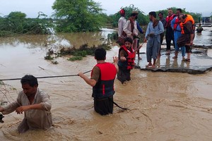 巴基斯坦6月中旬以來遭遇多輪強降雨，引發洪澇災害。