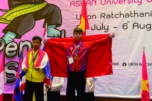 華人運動員獲東南亞大學生體育獎
