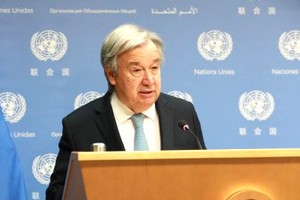 古特雷斯首次籲“不首先使用核武器”