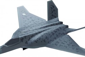 日本下一代戰機的效果圖。