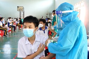 本市兒童的新冠疫苗接種率還偏低。