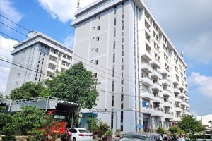 鈴中二出口加工區工人宿舍（一期工程）已投入使用近十年，為穩定勞工生活作出積極貢獻。