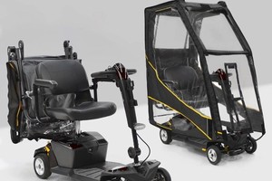 電動滑板車摺疊式頂篷