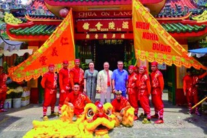 仁義堂參加國際高樁獅王錦標賽