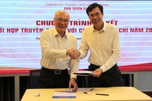 本市與21新聞機關簽署合作協議