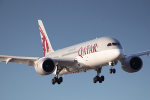 卡塔爾航空蟬聯第1位。Twitter圖片