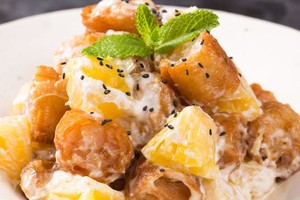 菠蘿油條蝦的家常做法