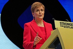 英國蘇格蘭地方政府首席大臣妮古拉‧斯特金。（圖：互聯網）