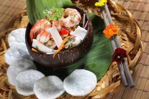 南部西區椰樹梢芯沙拉