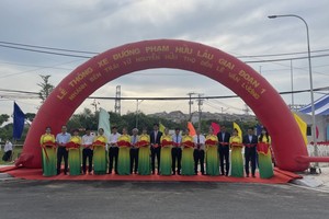 范友樓街一期階段通車