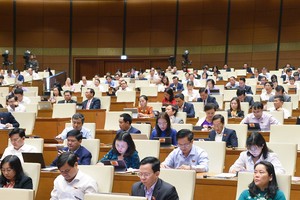 國會代表在討論國會社會經濟情況。