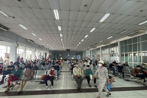 西貢火車站候車廳。