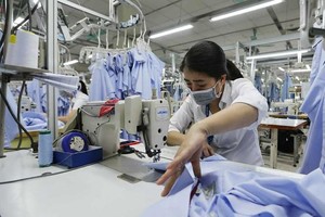 紡織品成衣出口同比增17%