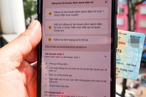 VNeID登記開發商正繼續完善此應用程式，尤其是注重數據連接。
