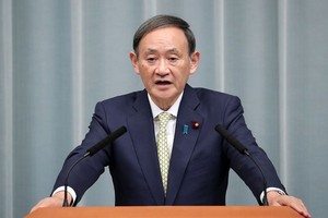 日本前首相菅义伟。