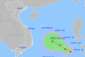 预测热带低气压的方向。