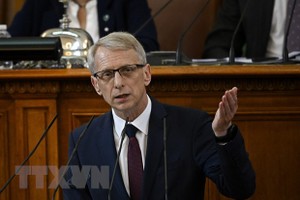 保加利亚新任总理尼古拉‧登科夫。