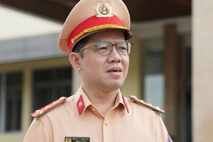 公安部交警局交通安全宣传与事故调查处理指引科科长阮光日。