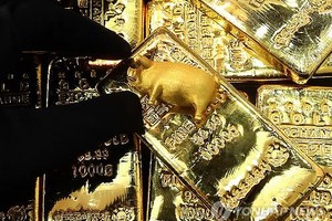 韩央行近十年黄金储备维持不变