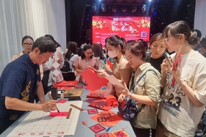 SHZ举办迎春书法盛会