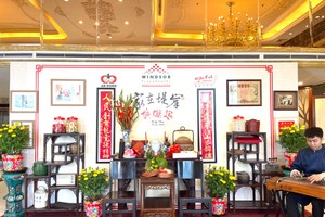 温莎酒店的“家在堤岸”文化空间。