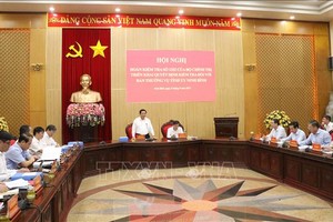 党中央政治局检查宁平省委常务处