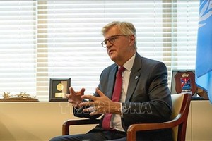 联合国主管维持和平行动的副秘书长让-皮埃尔•拉克鲁瓦（图片来源：越通社）