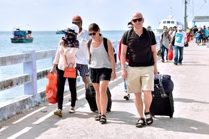 富国市年底迎来大量国际游客