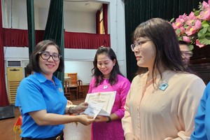 第五郡劳动联团关照女职工