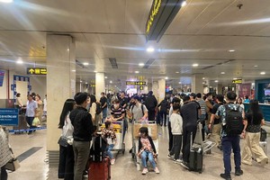 大年初五新山一机场迎接逾15万人次来回旅客