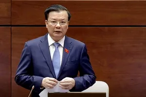 Bộ trưởng Bộ Tài chính Đinh Tiến Dũng. Ảnh: vtv.vn