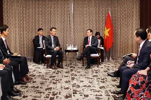 Phó Thủ tướng Vương Đình Huệ tiếp Tiếp Chủ tịch Công ty Alliex