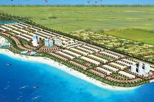 Phối cảnh Dự án lấn biển Tây Bắc Rạch Giá