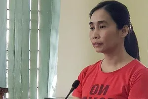 Bị cáo Luông tại phiên tòa sơ thẩm. Ảnh: TUẤN QUANG