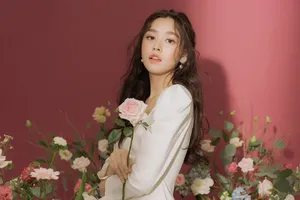 Á hậu Tường San khoe vẻ ngọt ngào trong bộ ảnh mới