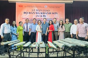 Bàn giao, viết tiếp huyền thoại bộ đàn đá Khánh Sơn A và B 