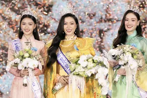 Người đẹp Tây Đô Nguyễn Ngọc Kiều Duy đăng quang Hoa hậu Quốc gia Việt Nam mùa đầu tiên